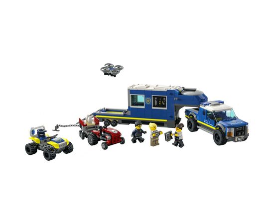 Конструктор LEGO City Полицейский грузовик с мобильным центром управления (60315), изображение 2 Конструктор LEGO City Полицейский грузовик с мобильным центром управления (60315), изображение 2