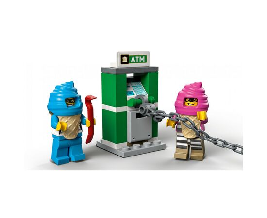 Конструктор LEGO City Полицейское преследование фургона с мороженым (60314), изображение 5 Конструктор LEGO City Полицейское преследование фургона с мороженым (60314), изображение 5