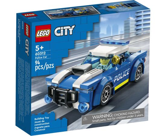 Конструктор LEGO City Полицейский автомобиль 94 детали (60312)