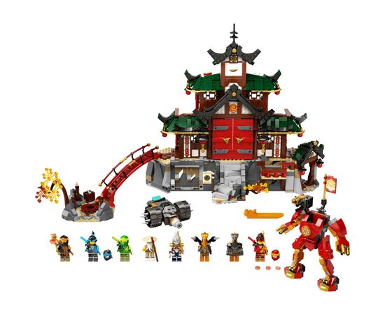 Конструктор LEGO NINJAGO Храм-додзе ніндзя 1394 деталей (71767), зображення 2 Конструктор LEGO NINJAGO Храм-додзе ніндзя 1394 деталей (71767), зображення 2