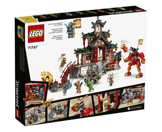 Конструктор LEGO NINJAGO Храм-додзе ніндзя 1394 деталей (71767), зображення 9 Конструктор LEGO NINJAGO Храм-додзе ніндзя 1394 деталей (71767), зображення 9