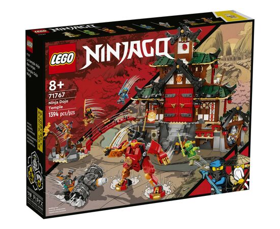 Конструктор LEGO NINJAGO Храм-додзе ниндзя 1394 детали (71767)