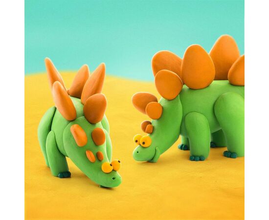 Набір для творчості Lipaka Динозаври Меганабір пластиліну самозагуст. (15016-UA01), зображення 7 Набір для творчості Lipaka Динозаври Меганабір пластиліну самозагуст. (15016-UA01), зображення 7