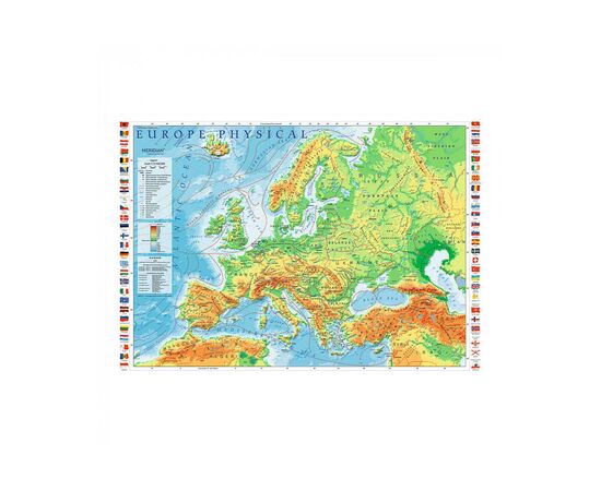 Пазл Trefl Физическая карта Европы, 1000 элементов (6283801), изображение 3 Пазл Trefl Физическая карта Европы, 1000 элементов (6283801), изображение 3