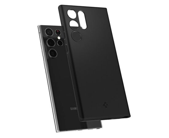 Чехол для моб. телефона Spigen Samsung Galaxy S22 Ultra Thin Fit, Black (ACS03911), изображение 4 Чехол для моб. телефона Spigen Samsung Galaxy S22 Ultra Thin Fit, Black (ACS03911), изображение 4