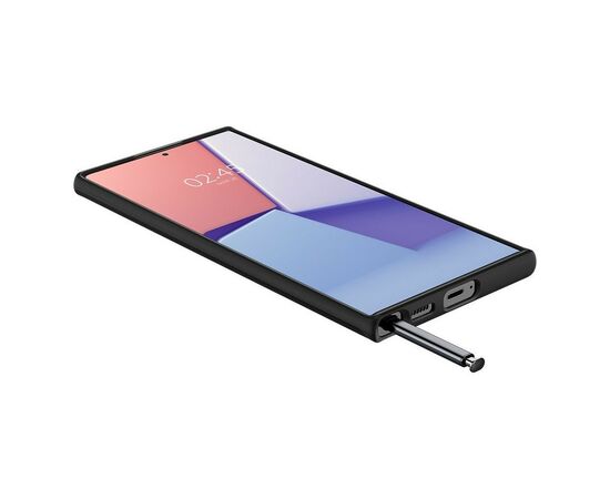 Чехол для моб. телефона Spigen Samsung Galaxy S22 Ultra Thin Fit, Black (ACS03911), изображение 5 Чехол для моб. телефона Spigen Samsung Galaxy S22 Ultra Thin Fit, Black (ACS03911), изображение 5