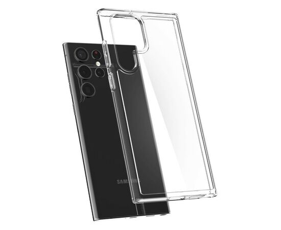 Чехол для моб. телефона Spigen Samsung Galaxy S22 Ultra Ultra Hybrid, Crystal Clear (ACS03918), изображение 2 Чехол для моб. телефона Spigen Samsung Galaxy S22 Ultra Ultra Hybrid, Crystal Clear (ACS03918), изображение 2