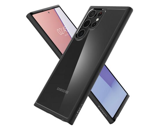 Чехол для моб. телефона Spigen Samsung Galaxy S22 Ultra Ultra Hybrid, Matte Black (ACS03919), изображение 3 Чехол для моб. телефона Spigen Samsung Galaxy S22 Ultra Ultra Hybrid, Matte Black (ACS03919), изображение 3
