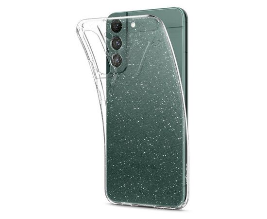 Чехол для моб. телефона Spigen Samsung Galaxy S22+ Liquid Crystal Glitter, Crystal Quartz (ACS03951), изображение 3 Чехол для моб. телефона Spigen Samsung Galaxy S22+ Liquid Crystal Glitter, Crystal Quartz (ACS03951), изображение 3