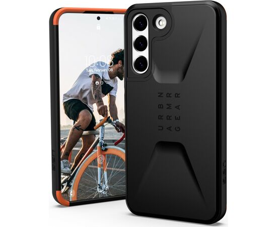 Чехол для моб. телефона Uag Samsung Galaxy S22 Civilian, Black (21342D114040)