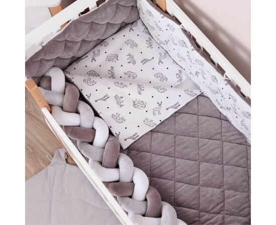 Детский постельный набор Верес Velour Graphic animals (218.08), изображение 3 Детский постельный набор Верес Velour Graphic animals (218.08), изображение 3