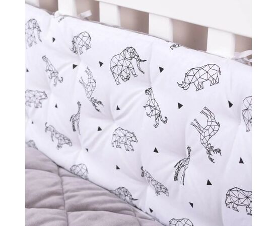 Детский постельный набор Верес Velour Graphic animals (218.08), изображение 5 Детский постельный набор Верес Velour Graphic animals (218.08), изображение 5