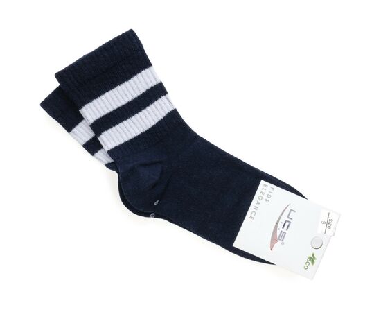 Шкарпетки UCS Socks зі смужками (M0C0101-2298-7-blue)