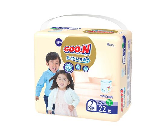 Подгузник GOO.N Premium Soft 18-30 кг размер 7 3ХL унисекс 22 шт (863231), изображение 2 Подгузник GOO.N Premium Soft 18-30 кг размер 7 3ХL унисекс 22 шт (863231), изображение 2