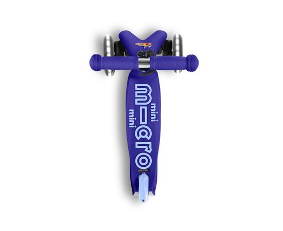 Самокат Micro Mini Deluxe LED Blue (MMD142), изображение 5 Самокат Micro Mini Deluxe LED Blue (MMD142), изображение 5
