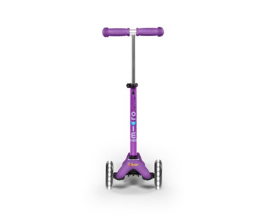 Самокат Micro Mini Deluxe LED Violet (MMD141), изображение 2 Самокат Micro Mini Deluxe LED Violet (MMD141), изображение 2