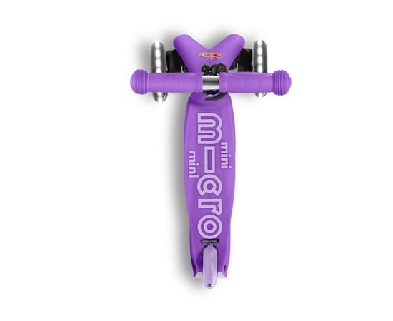 Самокат Micro Mini Deluxe LED Violet (MMD141), изображение 3 Самокат Micro Mini Deluxe LED Violet (MMD141), изображение 3