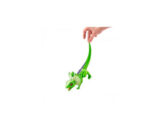 Интерактивная игрушка Pets & Robo Alive Зеленая плащеносная ящерица (7149-1), изображение 3