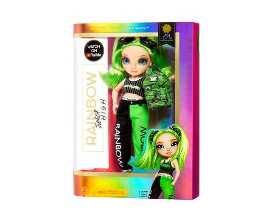 Кукла Rainbow High серии Junior – Джейд Хантер (579991), изображение 9 Кукла Rainbow High серии Junior – Джейд Хантер (579991), изображение 9