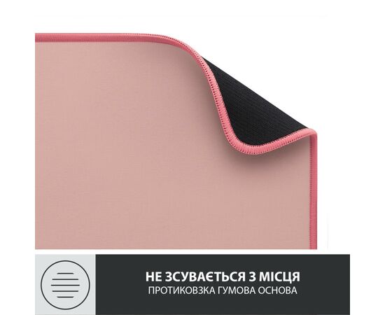 Коврик для мышки Logitech Desk Mat Studio Series Darker Rose (956-000053), изображение 7 Коврик для мышки Logitech Desk Mat Studio Series Darker Rose (956-000053), изображение 7