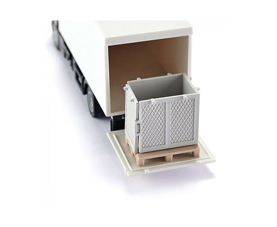 Спецтехника Siku Грузовик MAN с кузовом и гидробортом (6336590), изображение 3