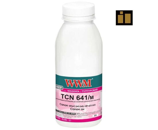Тонер Canon MF641/643/645, LBP-621/623, Canon 054, 35г Magenta, ch WWM (TC-Canon-054M-35-WWM)
