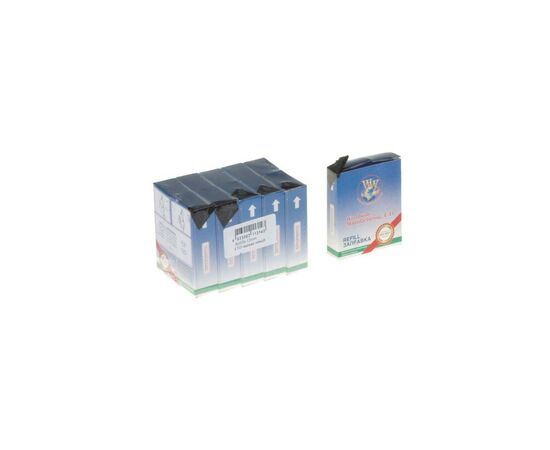 Стрічка до принтерів 13мм х 10м Refill STD Black*5шт (к) WWM (R13.10S5)