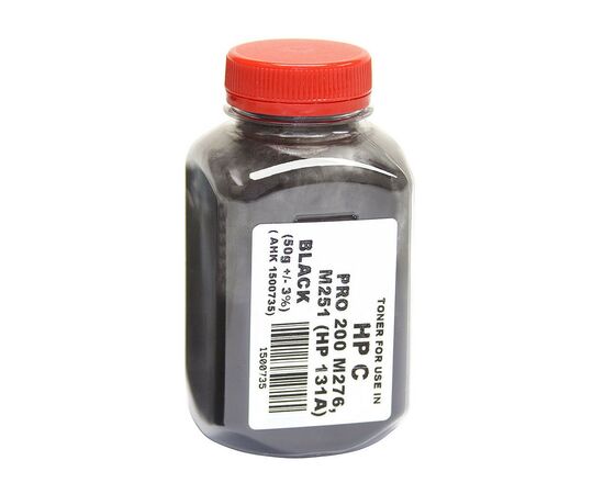 Тонер HP CLJ Pro 200/M251/M276n, 50г Black AHK (1500735)