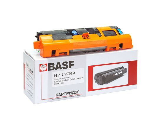 Картридж BASF для HP CLJ 1500/2500 аналог C9701A Cyan (KT-C9701A)