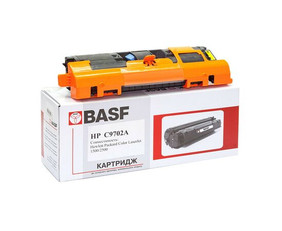 Картридж BASF для HP CLJ 1500/2500 аналог C9702A Yellow (KT-C9702A)