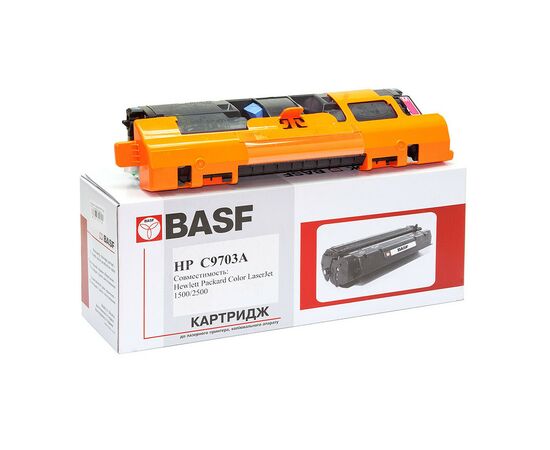 Картридж BASF для HP CLJ 1500/2500 аналог C9703A Magenta (KT-C9703A)