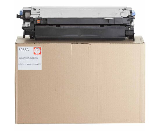 Картридж BASF для HP CLJ 4700 аналог Q5953A Magenta (KT-Q5953A)