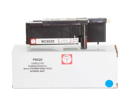 Картридж BASF для Xerox Phaser 6020/6022/WC6025/6027 Cyan (KT-106R02760)