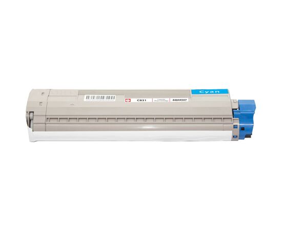 Тонер-картридж BASF OKI C831/841 Cyan, 44844507 (KT-44844507), изображение 2 Тонер-картридж BASF OKI C831/841 Cyan, 44844507 (KT-44844507), изображение 2