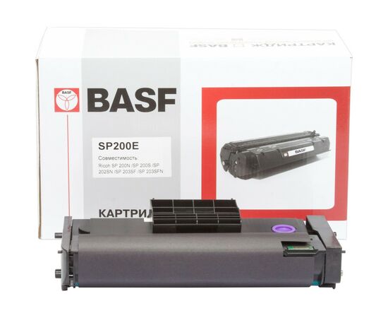 Тонер-картридж BASF Ricoh Aficio SP200S/200SN Type SP 200HE Black 407262 (KT-SP200E)
