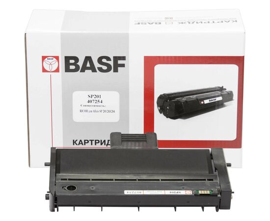 Тонер-картридж BASF Ricoh Aficio SP201/SP203/SP204, Black 407254 (KT-SP201-407254)