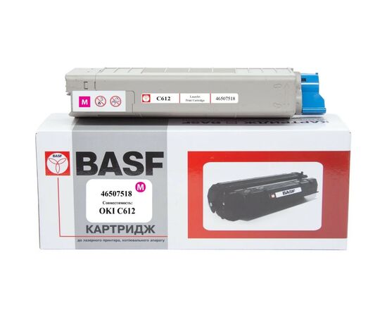 Тонер-картридж BASF OKI C612/ 46507518 Magenta (KT-46507518)
