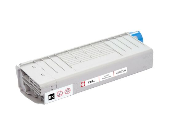 Тонер-картридж BASF OKI C612/ 46507520 Black (KT-46507520), изображение 2 Тонер-картридж BASF OKI C612/ 46507520 Black (KT-46507520), изображение 2