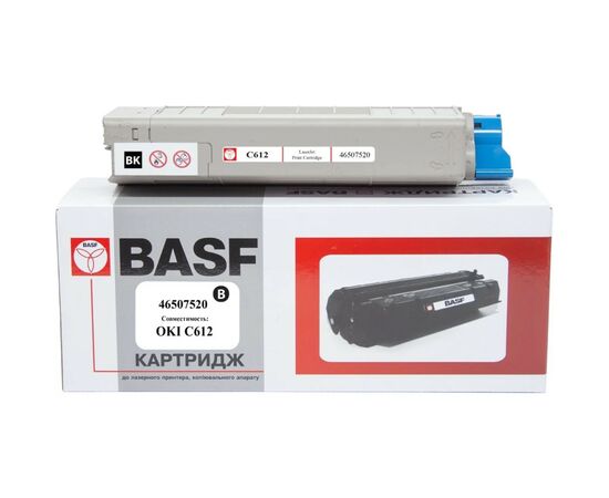 Тонер-картридж BASF OKI C612/ 46507520 Black (KT-46507520)