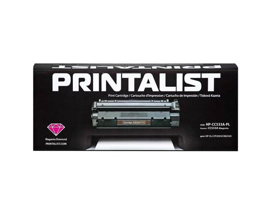 Картридж Printalist HP CLJ CP2025/CM2320, CC533A Magenta (HP-CC533A-PL)