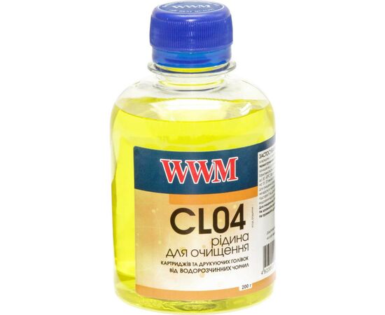 Чистящая жидкость WWM for water-soluble /200г (CL04)
