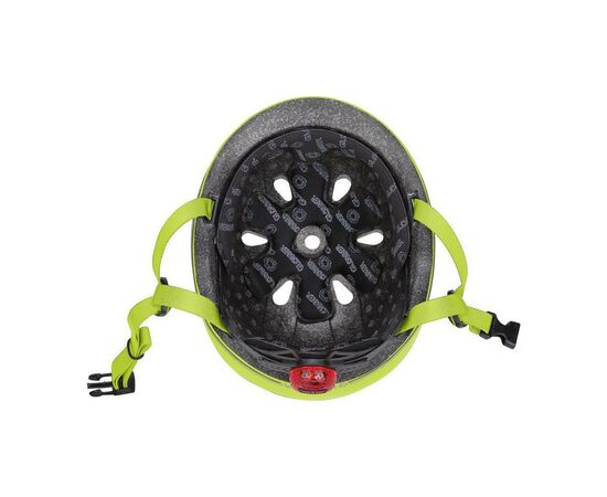 Шлем Globber EVO Light 45-51см XXS/XS LED Green (506-106), изображение 5 Шлем Globber EVO Light 45-51см XXS/XS LED Green (506-106), изображение 5