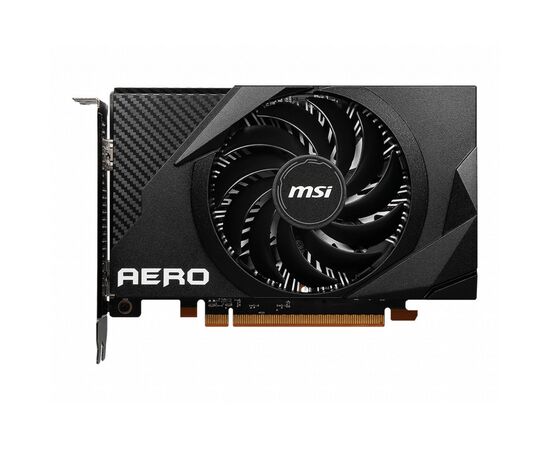 Видеокарта MSI Radeon RX 6400 4Gb AERO ITX (RX 6400 AERO ITX 4G), изображение 2 Видеокарта MSI Radeon RX 6400 4Gb AERO ITX (RX 6400 AERO ITX 4G), изображение 2