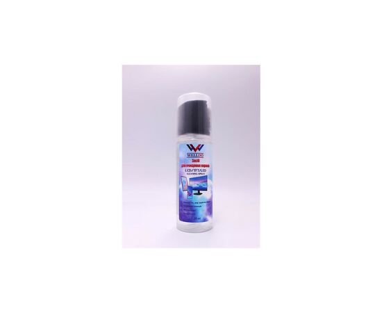 Спрей для очистки Welldo 120ml alcohol + microfiber (WDDCS120A)
