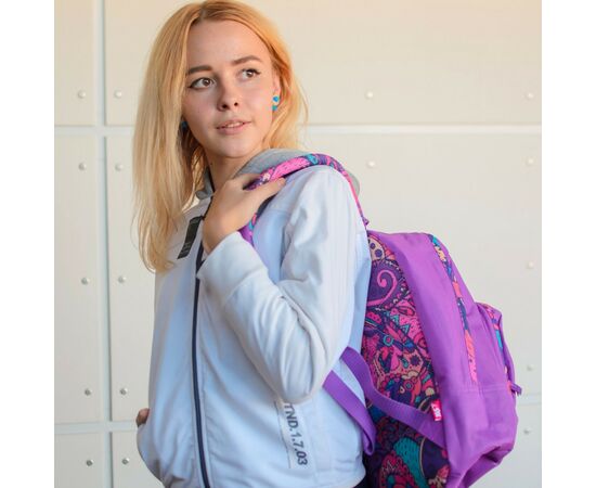 Рюкзак школьный Yes ST-41 Burgundy (556647), изображение 6