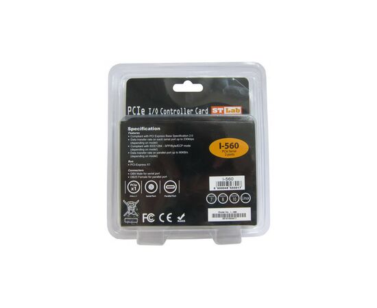 Контроллер ST-Lab RS232 (COM) 2 ch Exar XR17V352, PCI-E (I-560), изображение 3 Контроллер ST-Lab RS232 (COM) 2 ch Exar XR17V352, PCI-E (I-560), изображение 3