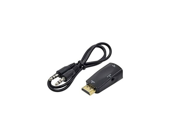 Переходник ST-Lab HDMI male (PC/laptop) - VGA F(Monitor) (U-991 black)