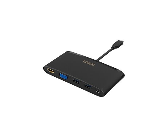Переходник ST-Lab USB 3.1 Type-C to HDMI 4K, VGA, 2хUSB3.0, Gigabit RJ45, USB (U-2140)