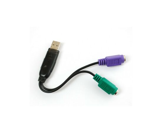 Переходник Dynamode USB 1.1 A Male - 2*PS/2 (USB to PS/2)