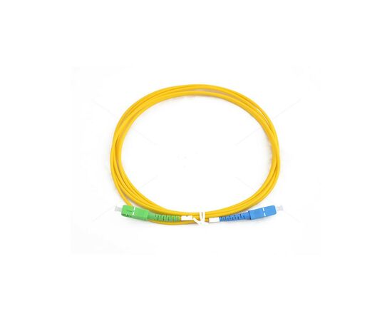 Оптичний патчкорд Cor-X SC/UPC-SC/APC SingleMode Simplex 3м (OFPC-SC/UPC-SC/APC-3)